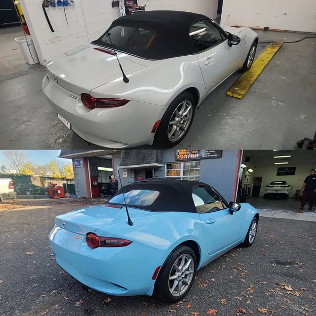 Avery Dennison SW900 Gloss Sea Breeze Blue Vinyl Wrap | SW900-648-O