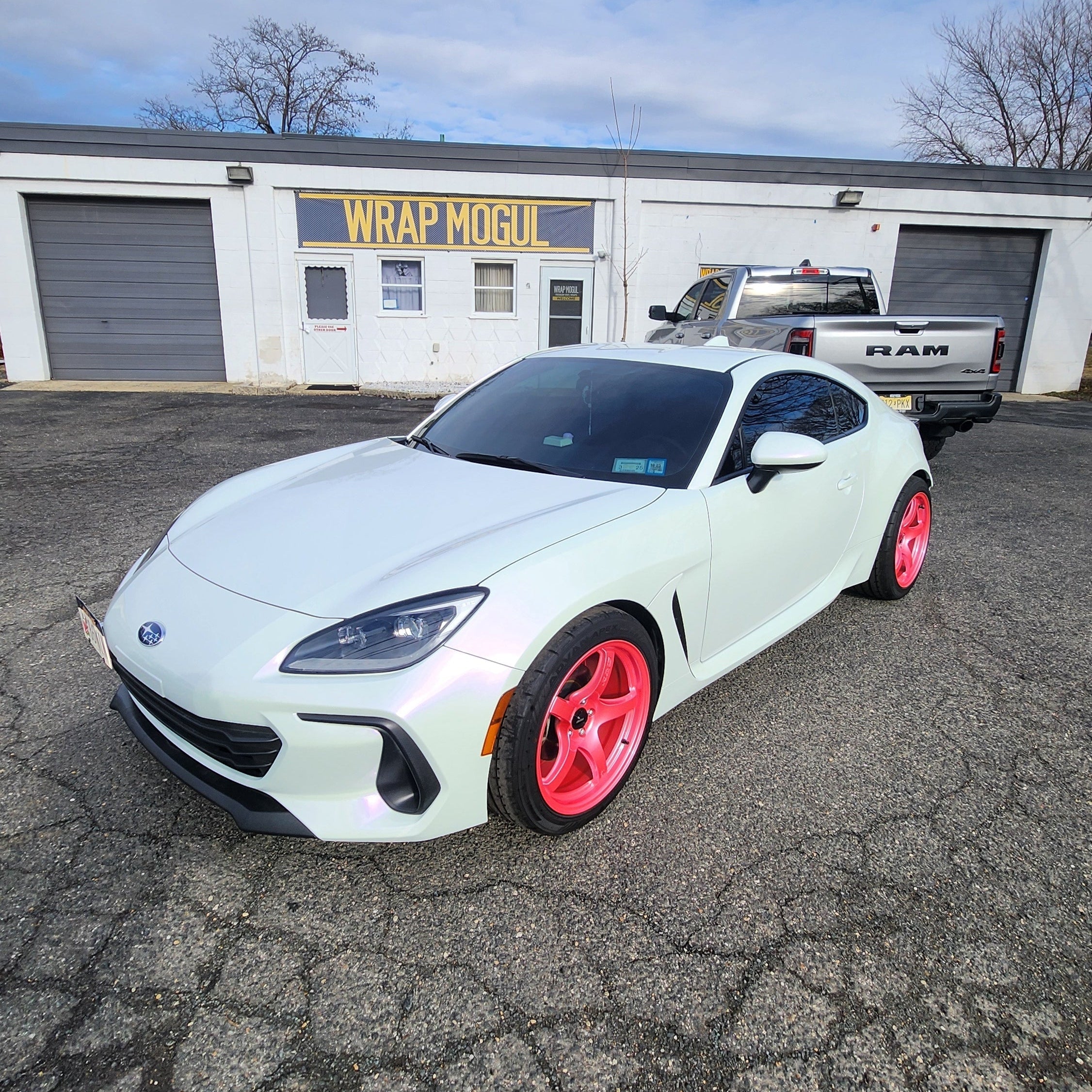 Teckwrap White Chameleons Lavender pearl Vinyl Wrap | CK526
