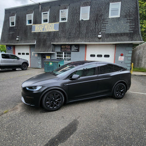 Tesla Model X full vehicle matte PPF paint protection film