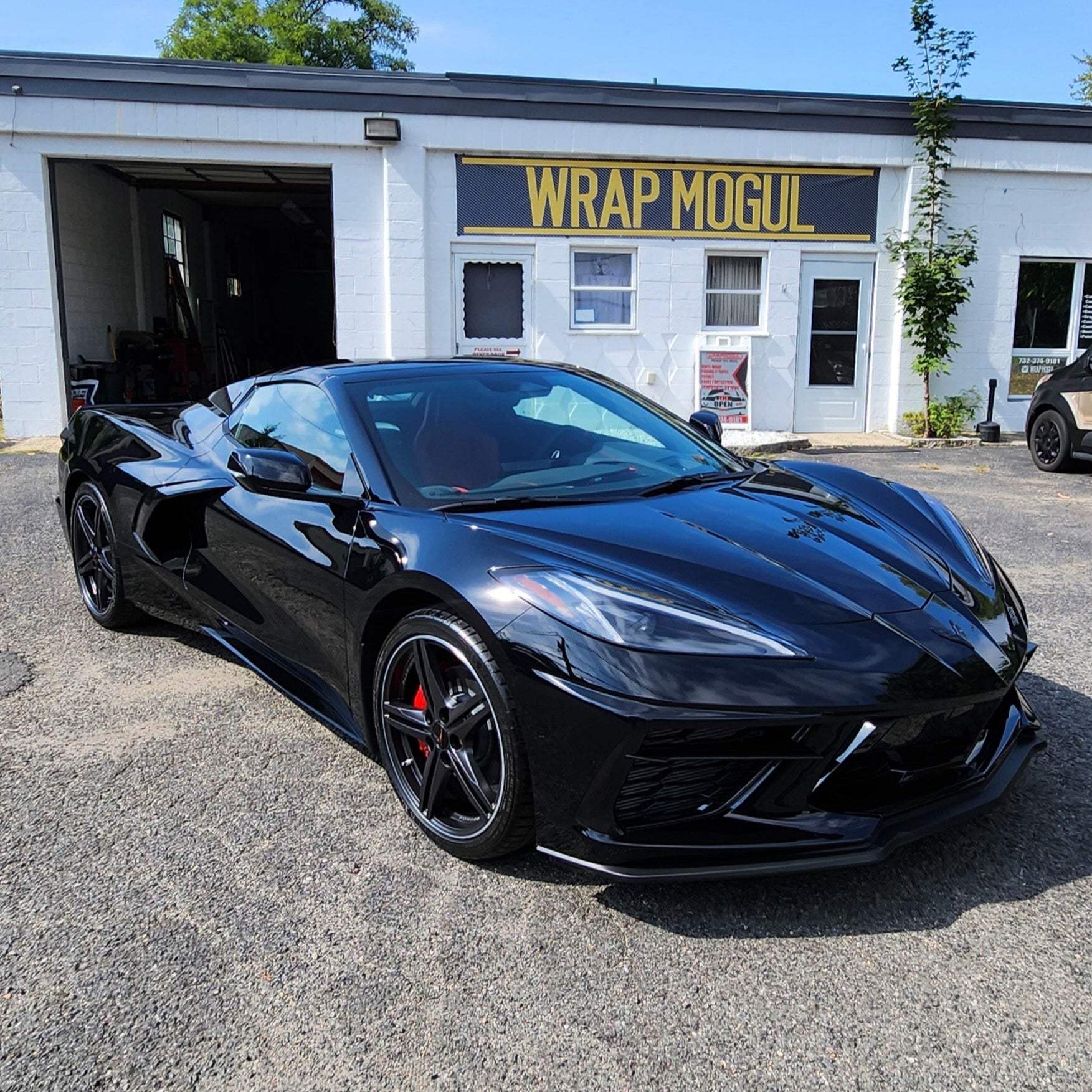 Chevrolet Corvette full vehicle matte PPF paint protection film