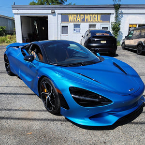 McLaren 750S full vehicle matte PPF paint protection film