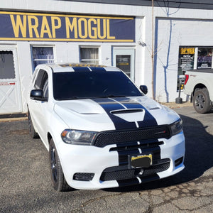 Dodge Durango custom stripes 3M gloss black