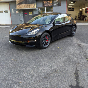 Tesla Model 3 full vehicle gloss PPF paint protection film