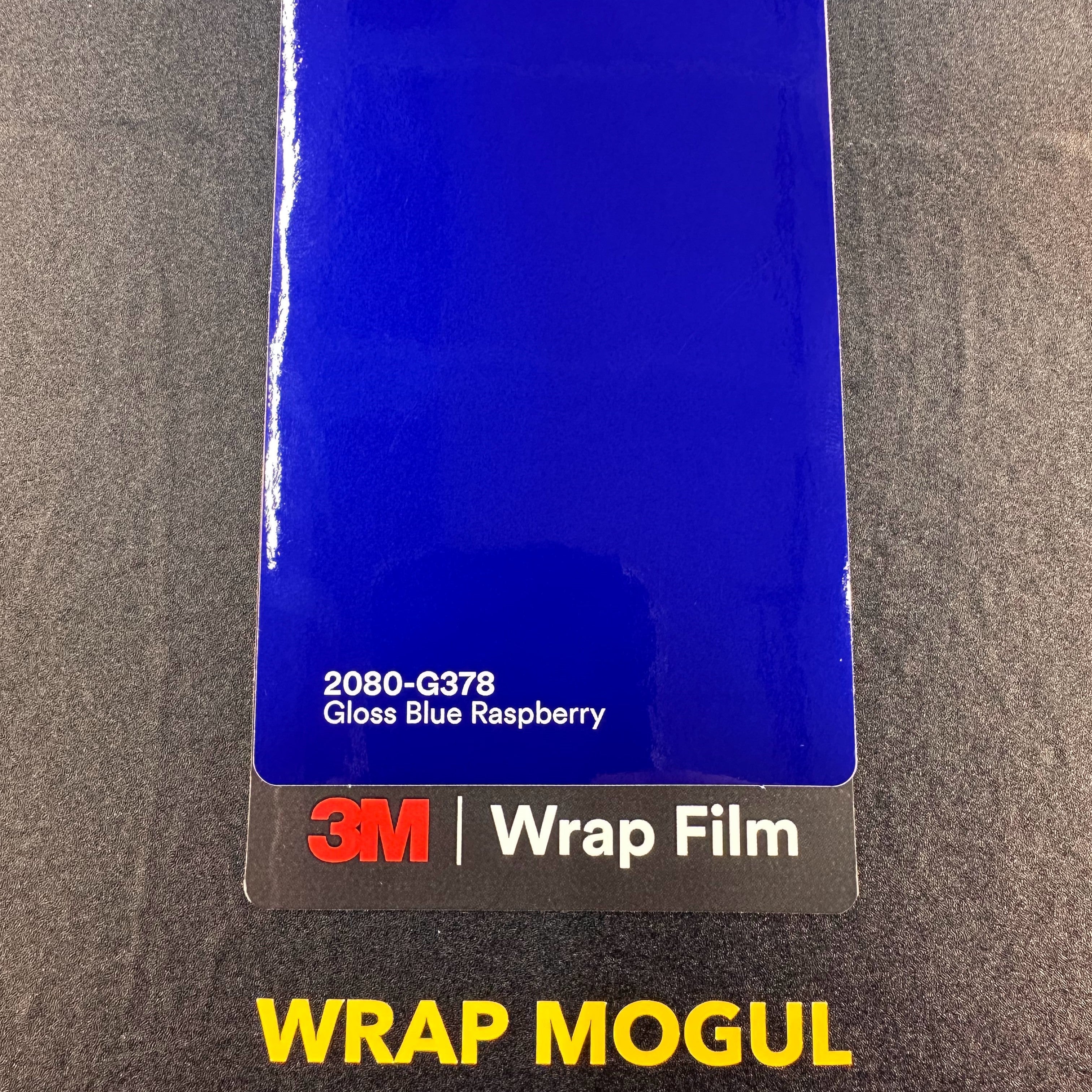 3M 2080 Gloss Blue Raspberry Vinyl Wrap | G378