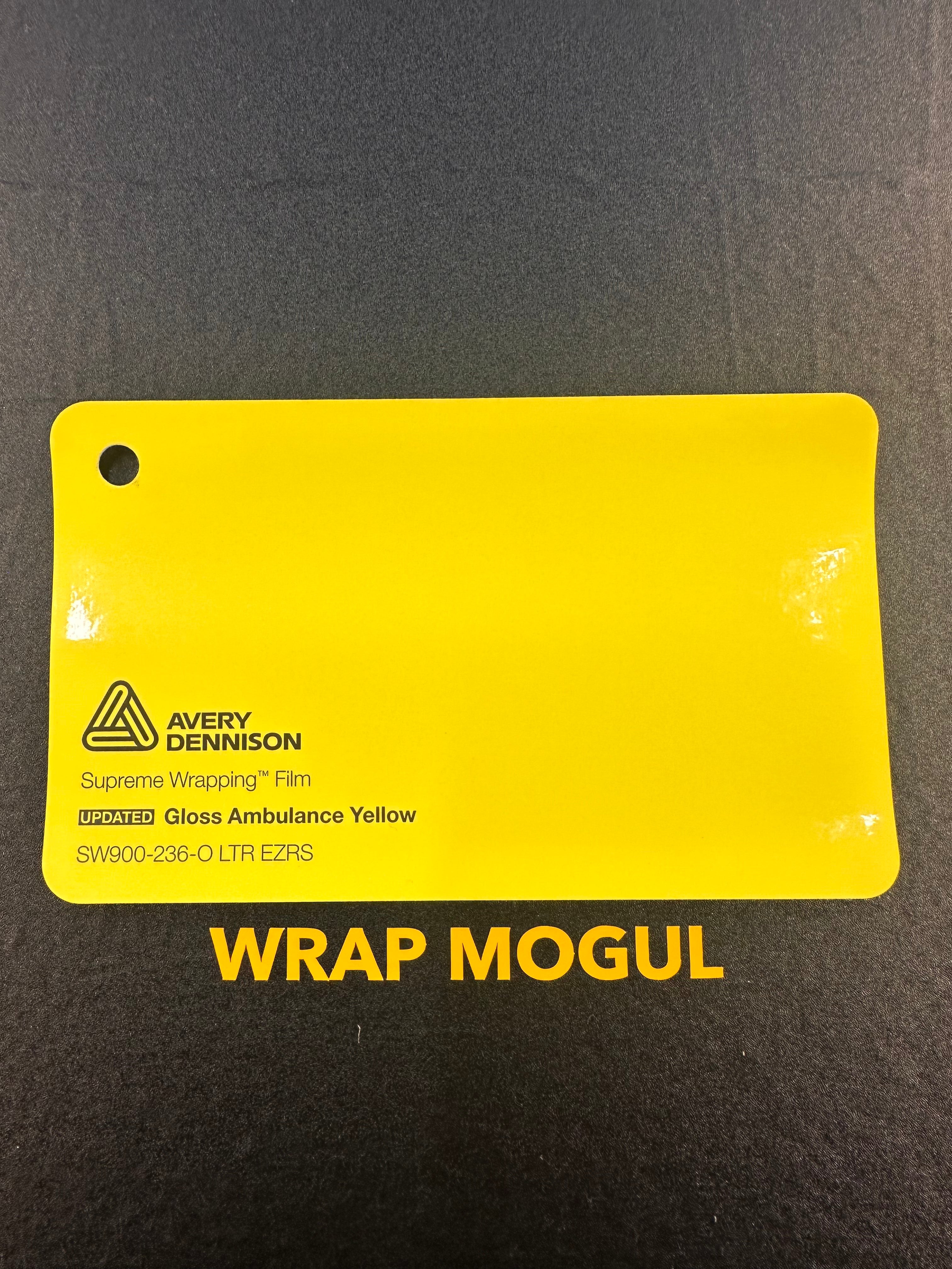 Avery Dennison SW900 Gloss Ambulance Yellow Vinyl Wrap | SW900-236-O