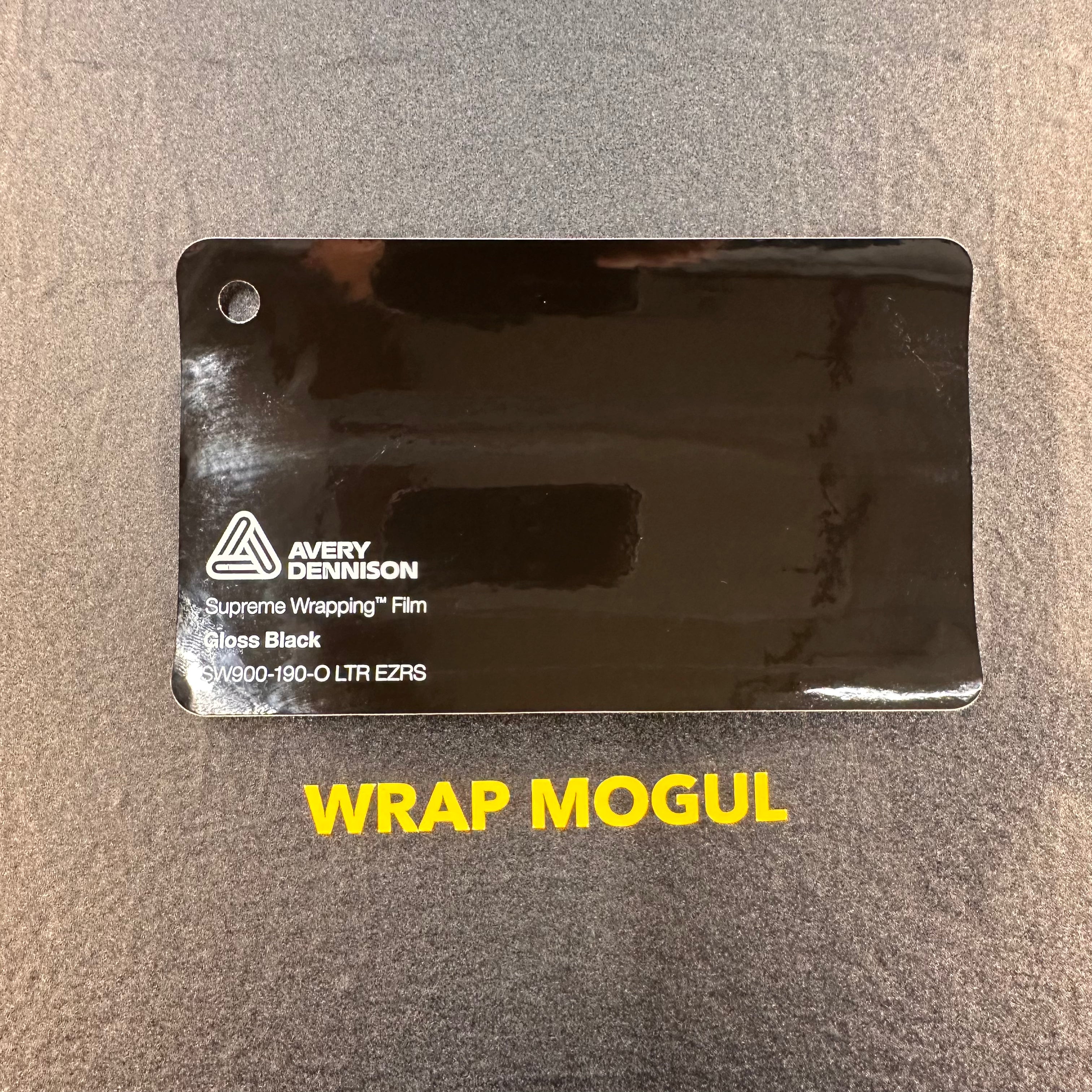 Avery Dennison SW900 Gloss Black Vinyl Wrap | SW900-190-O