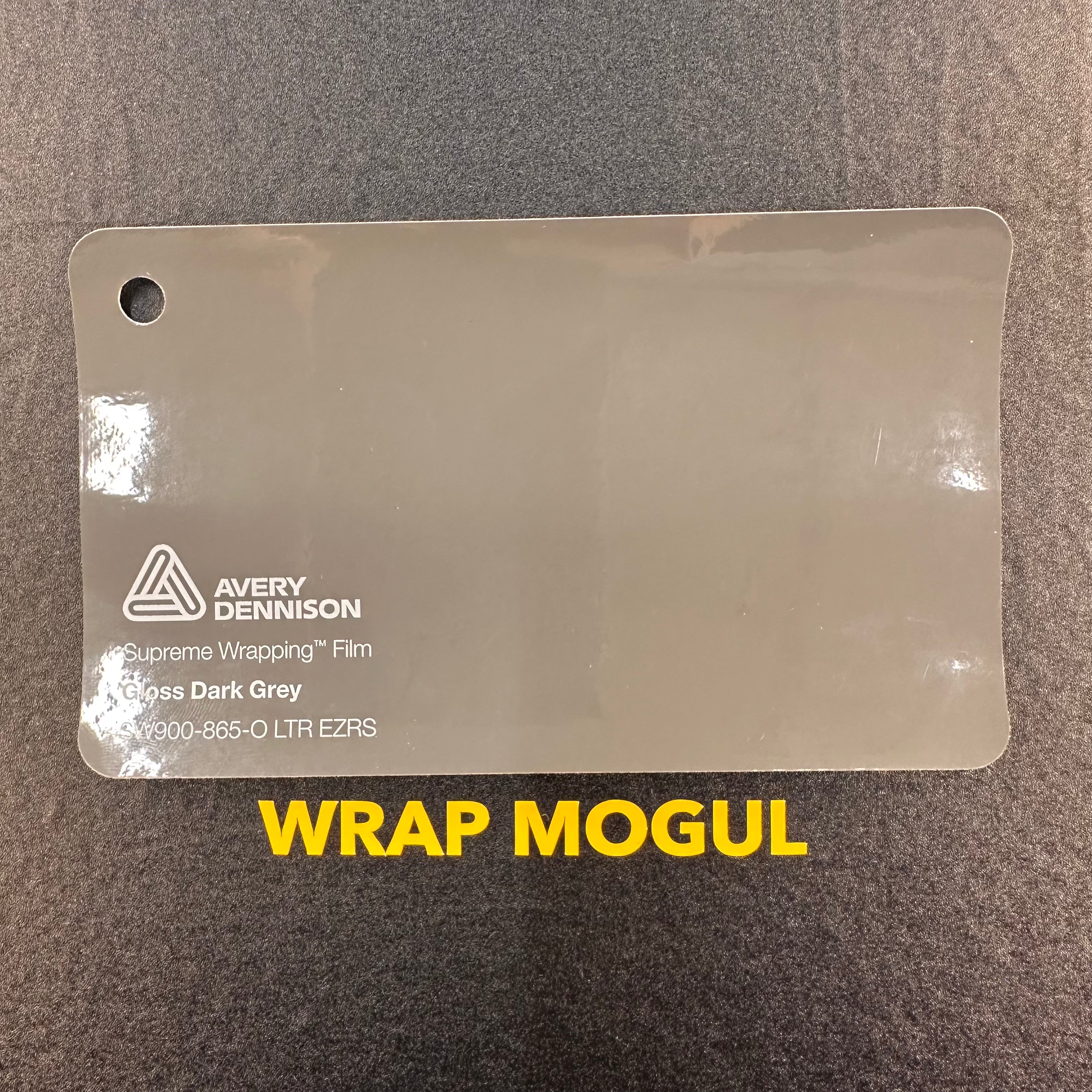 Avery Dennison SW900 Gloss Dark Gray Vinyl Wrap | SW900-865-O