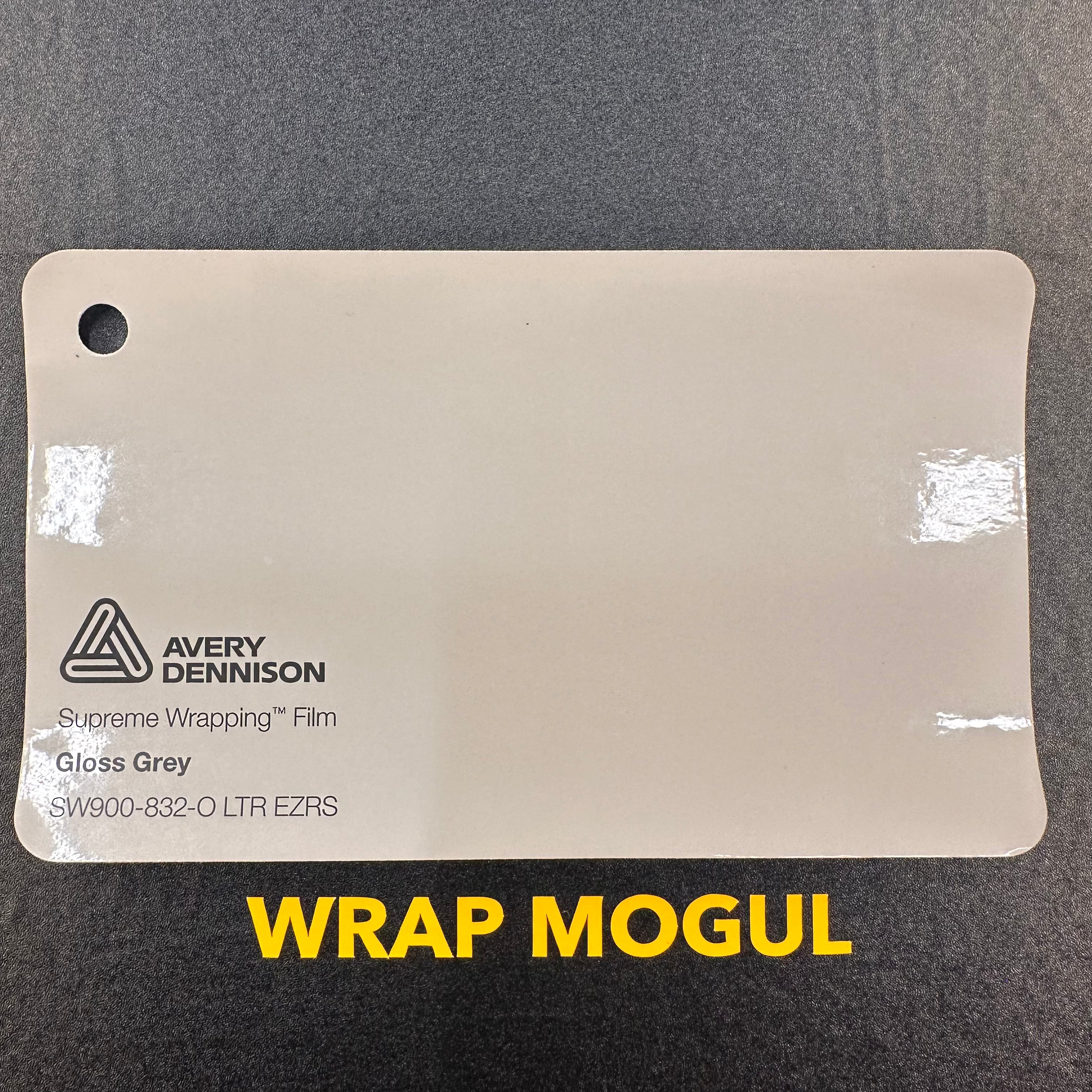 Avery Dennison SW900 Gloss Gray Vinyl Wrap | SW900-832-O