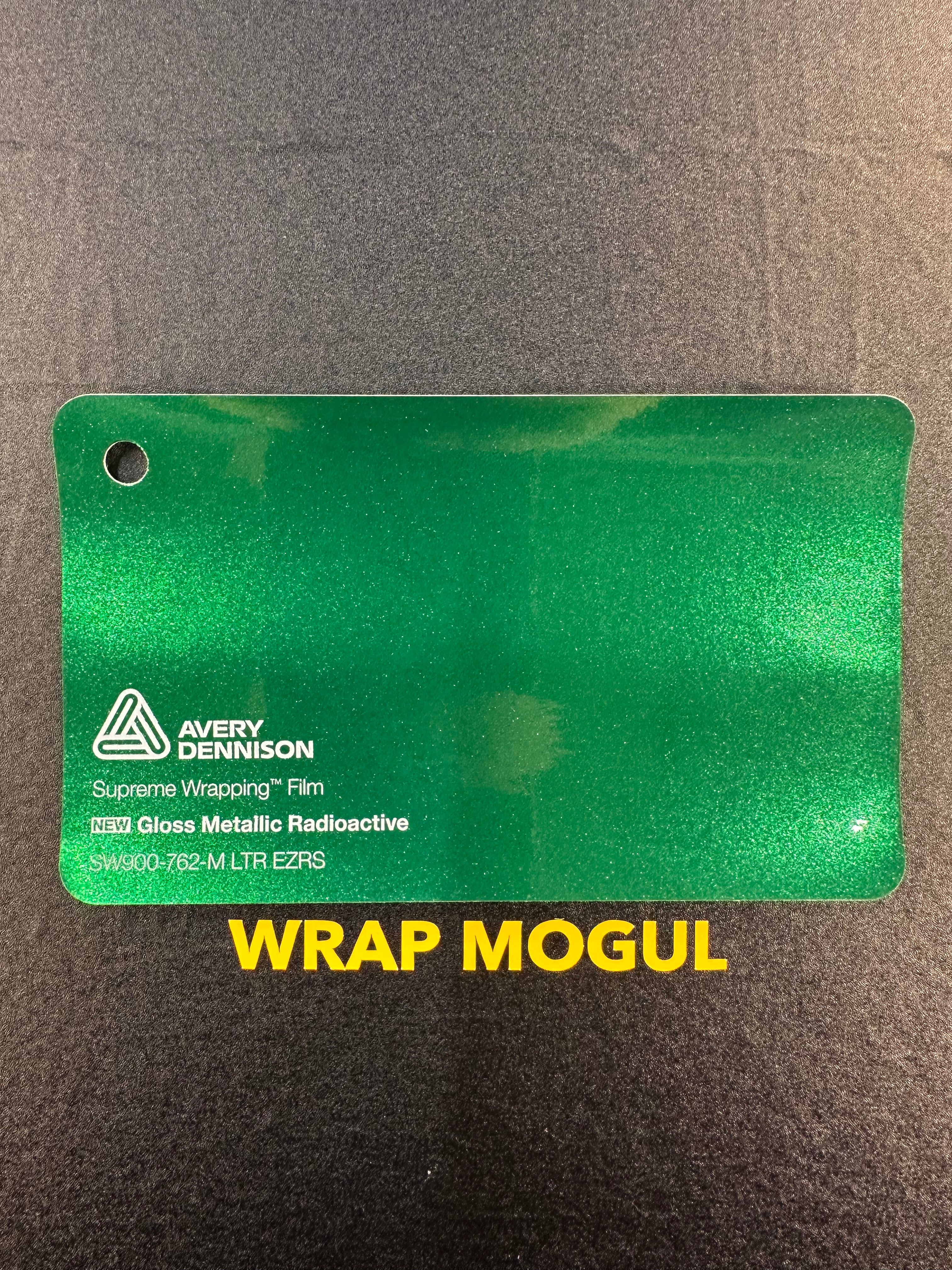 Avery Dennison SW900 Gloss Radioactive Green Vinyl Wrap | SW900-762-M