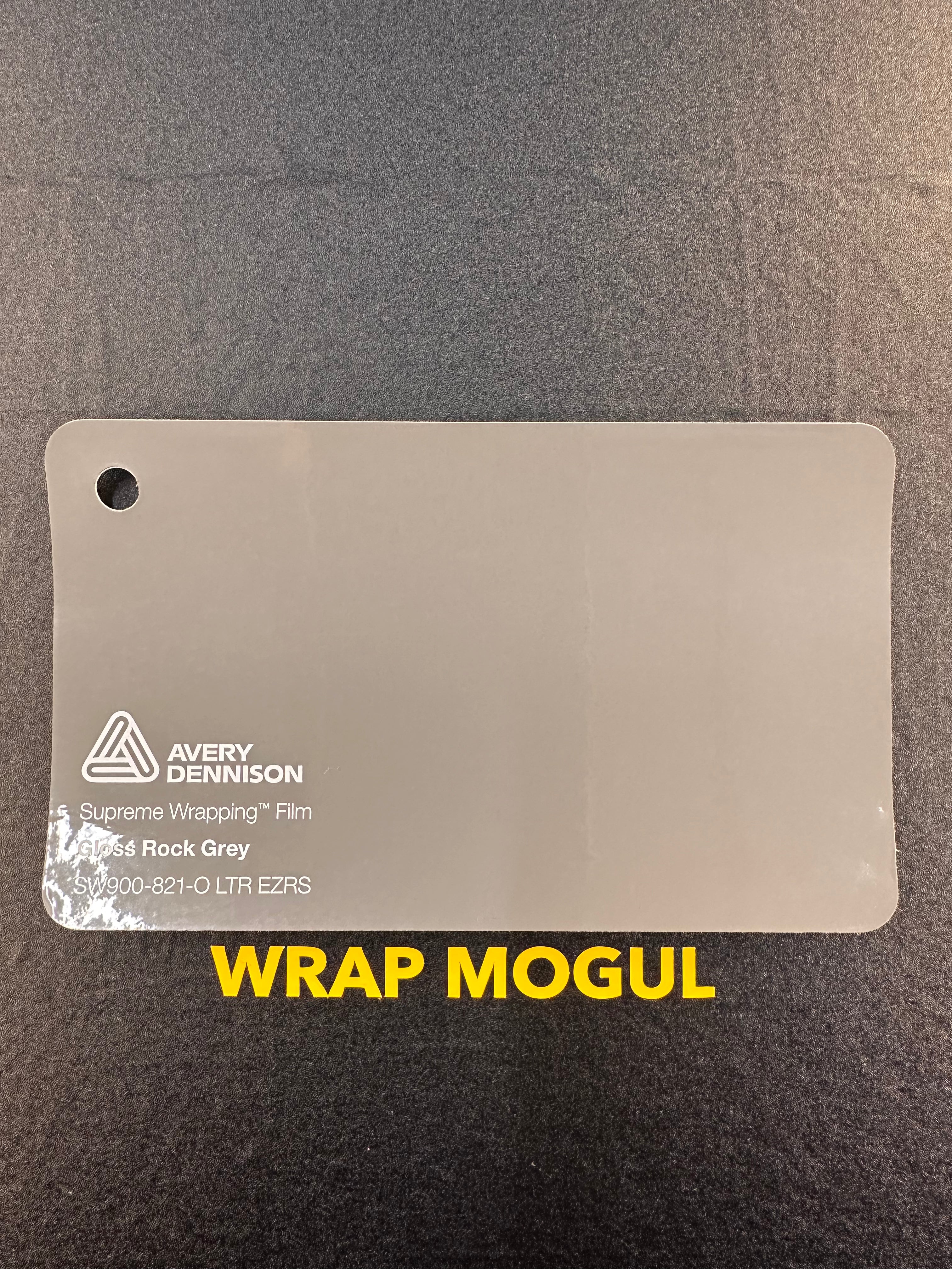 Avery Dennison SW900 Gloss Rock Gray Vinyl Wrap | SW900-821-O