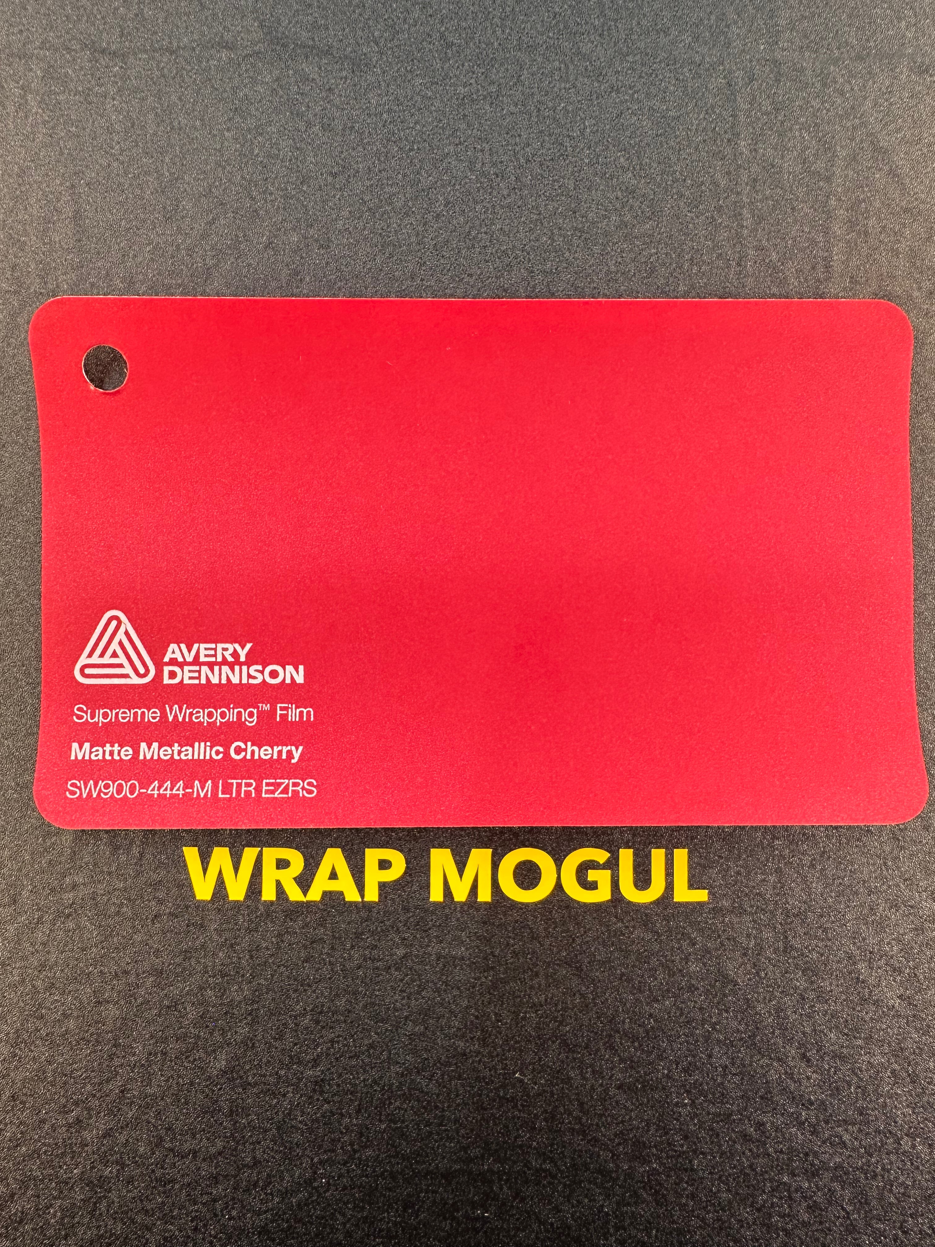 Avery Dennison SW900 Matte Cherry Metallic Vinyl Wrap | SW900-444-M