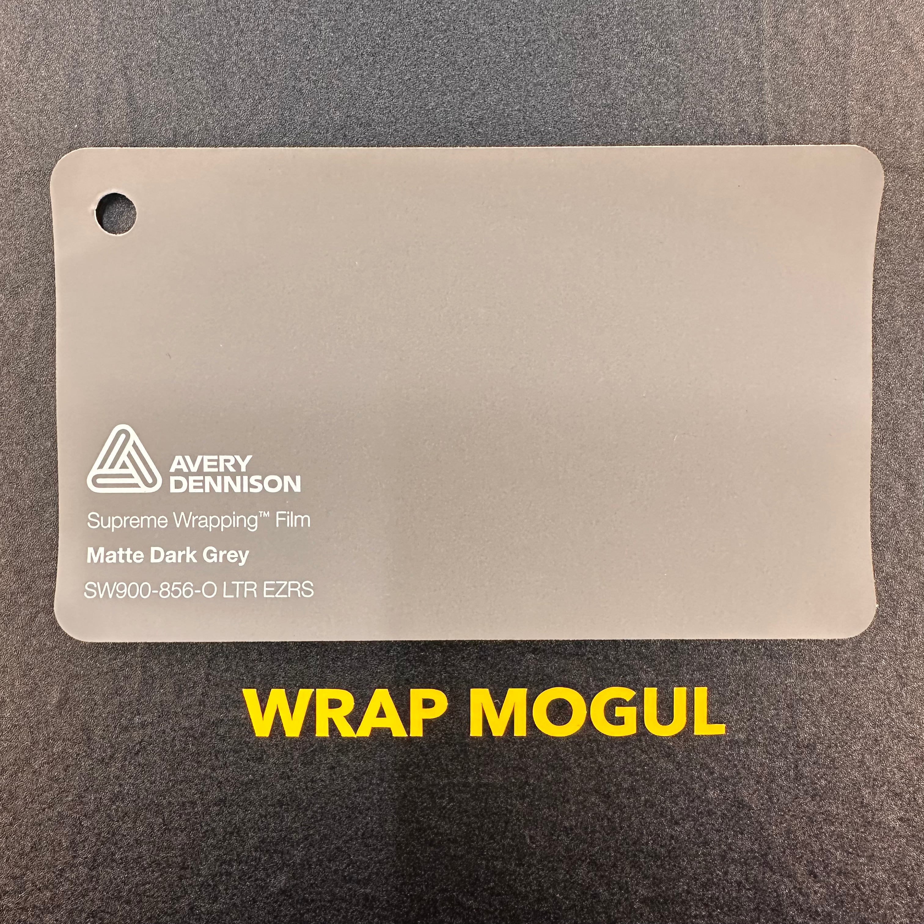 Avery Dennison SW900 Matte Dark Gray Vinyl Wrap | SW900-856-O