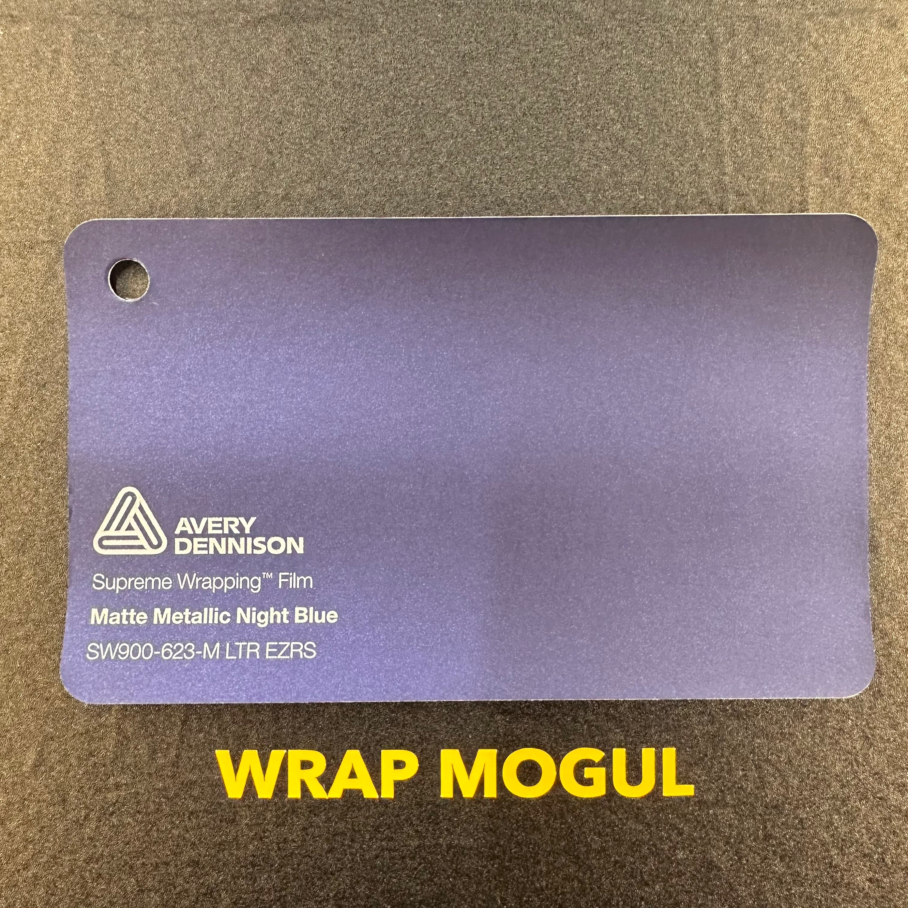 Avery Dennison SW900 Matte Night Blue Metallic Vinyl Wrap | SW900-623-M