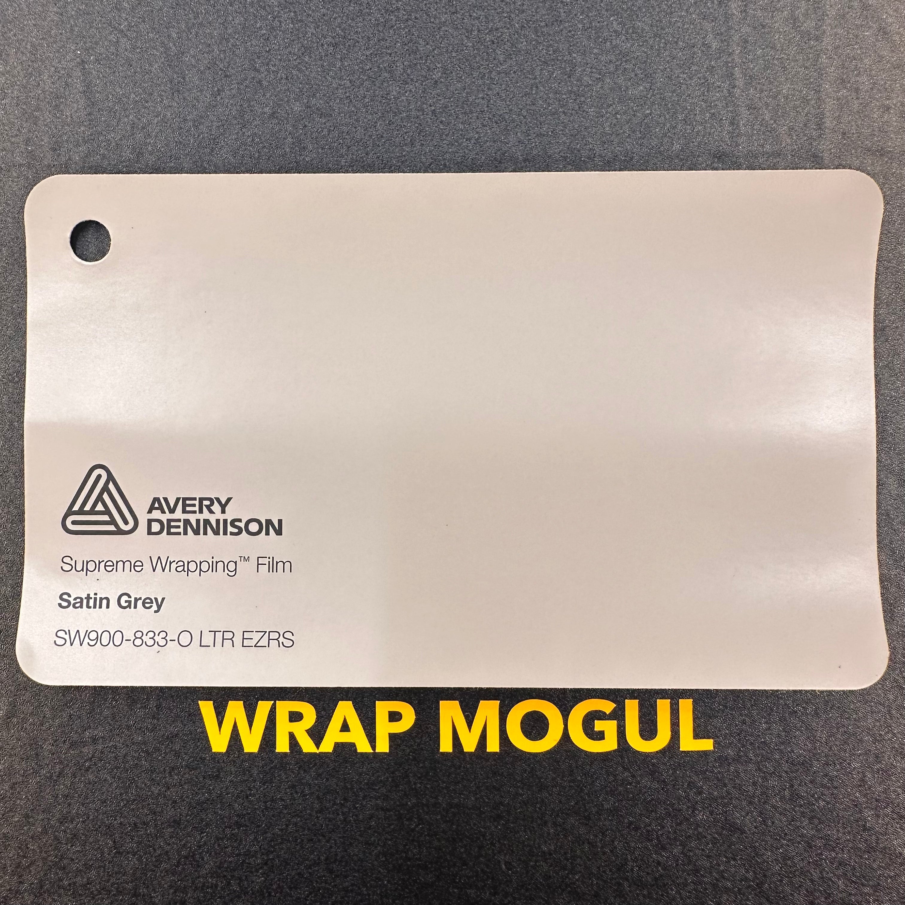 Avery Dennison SW900 Satin Gray Vinyl Wrap | SW900-833-O