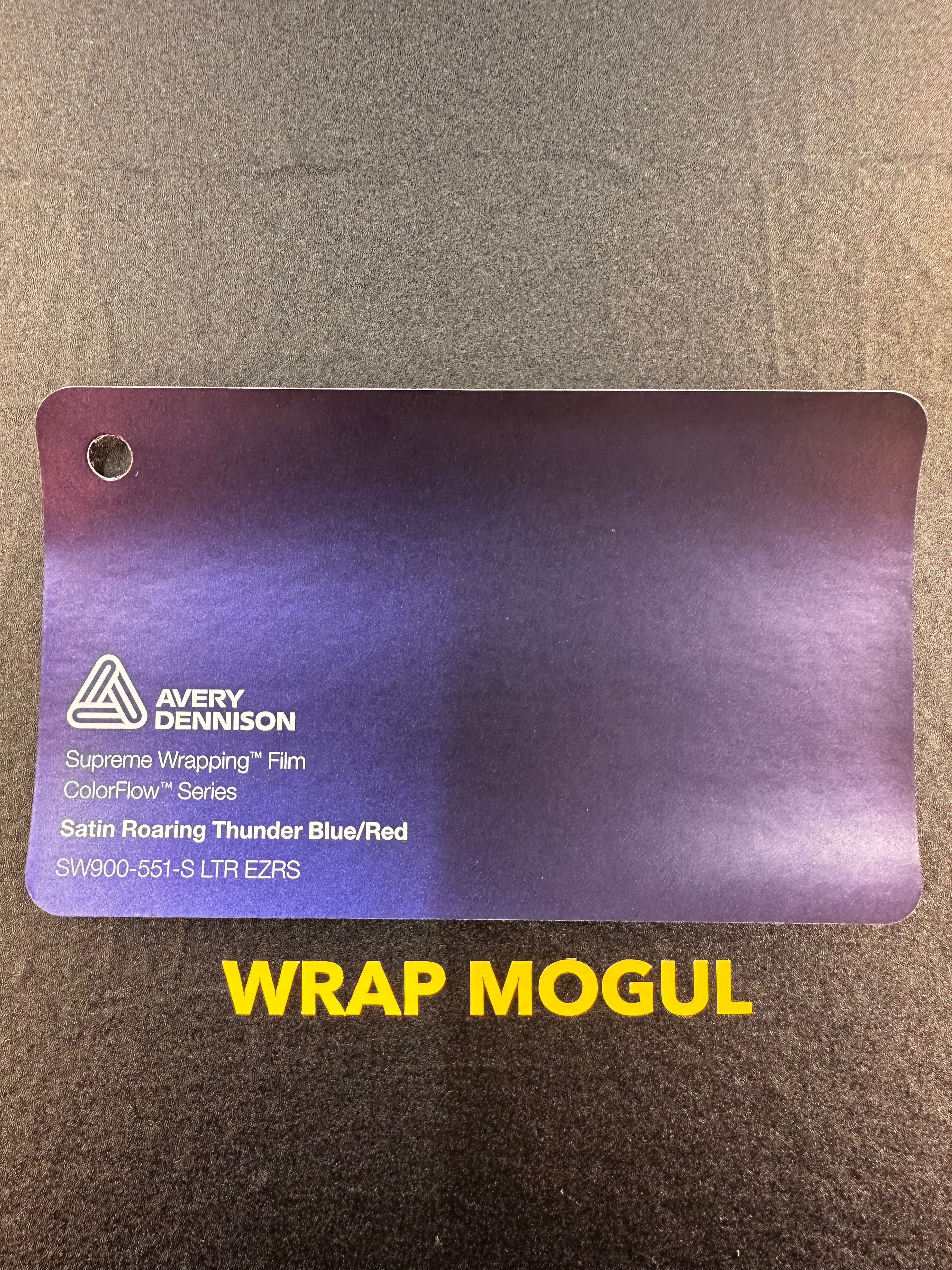 Avery Dennison SW900 Satin Roaring Thunder Vinyl Wrap | SW900-551-S
