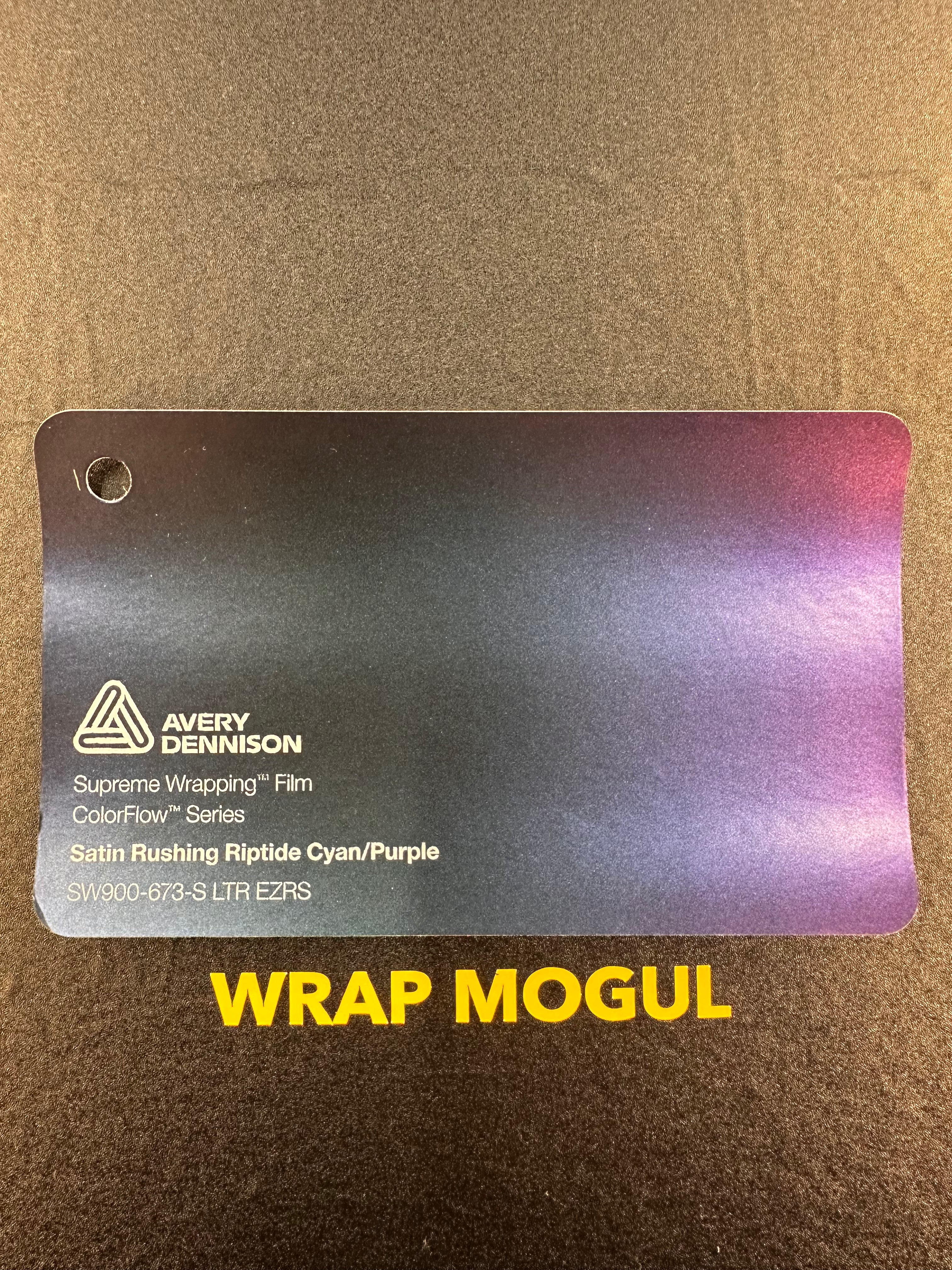 Avery Dennison SW900 Satin Rushing Riptide Vinyl Wrap | SW900-673-S