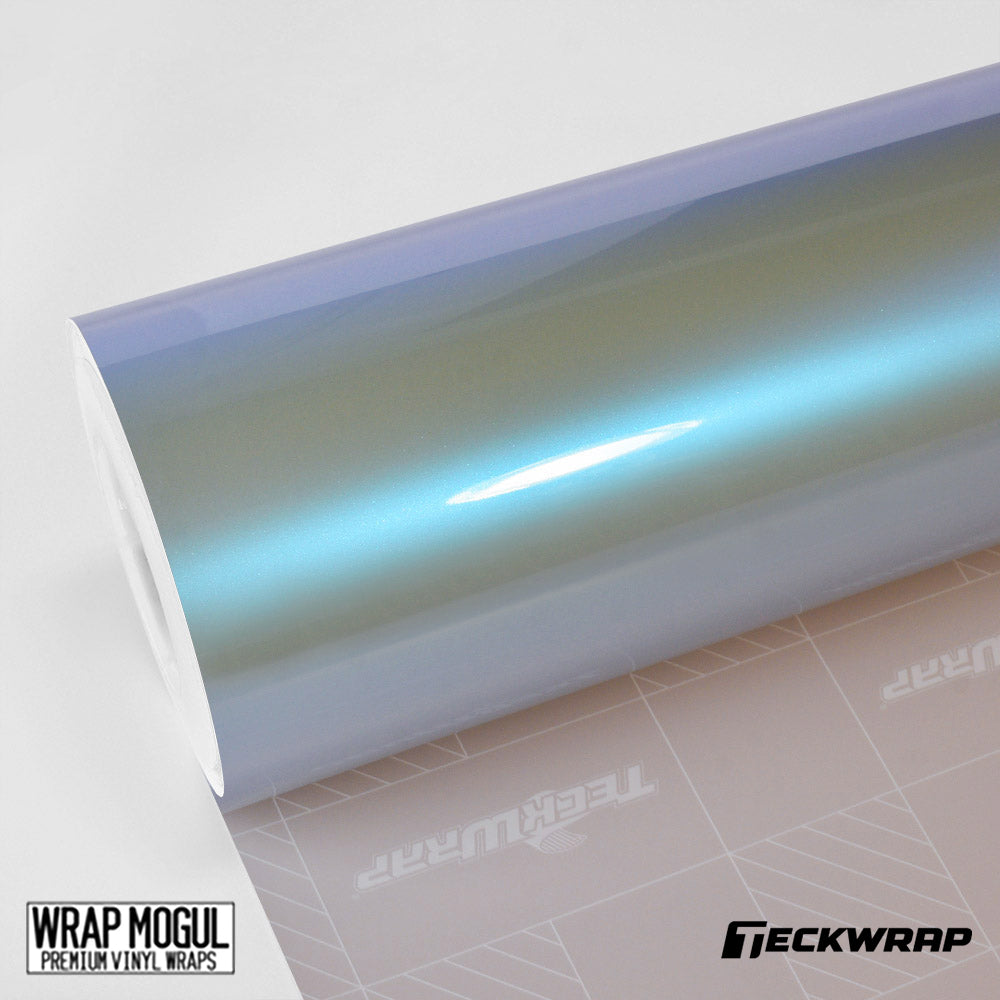 Teckwrap Super Glitter Azure Maya Blue Vinyl Wrap | DS04