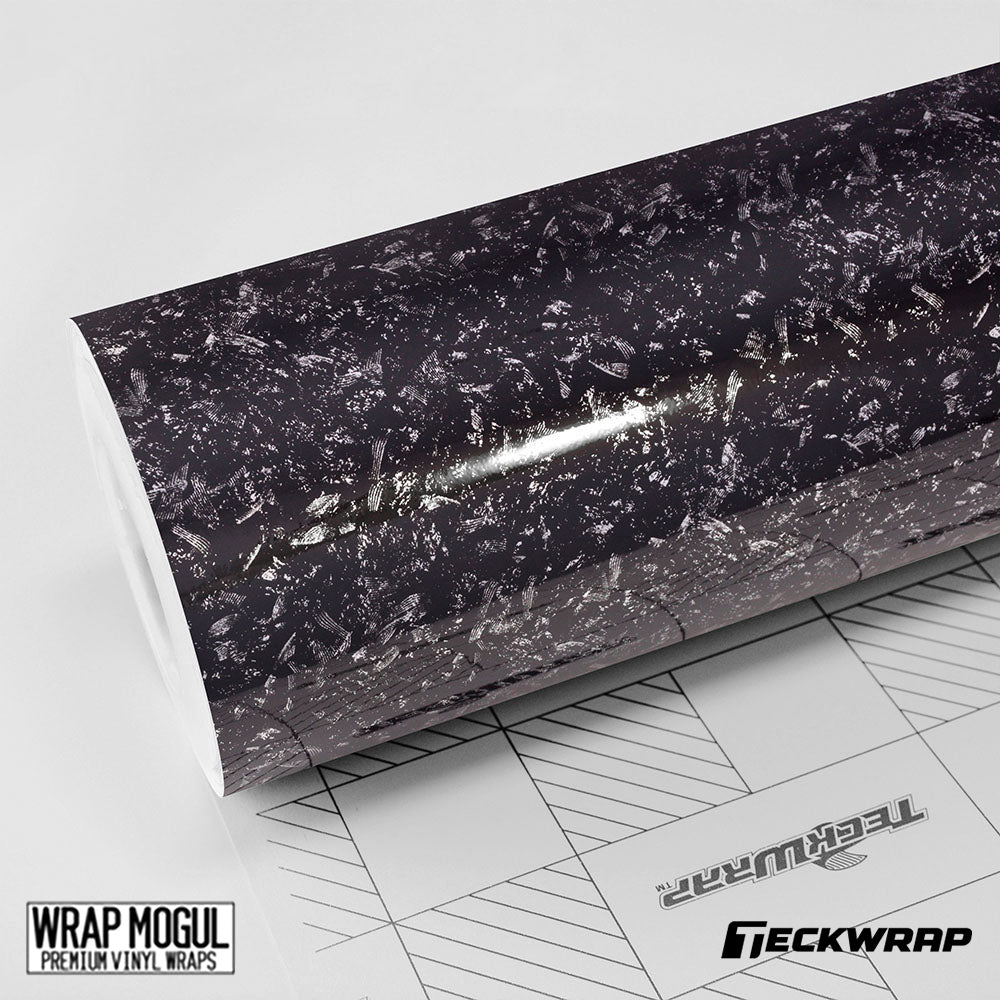 Teckwrap Premium Carbon Fibre Dark Forged Carbon Vinyl Wrap | RCF09