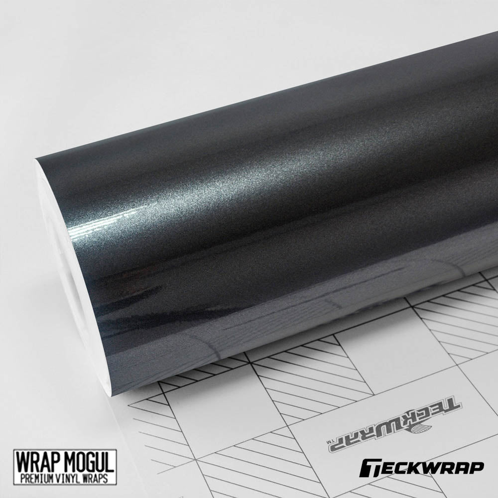 Teckwrap Gloss Metalic Dark Platinium Vinyl Wrap | RB12
