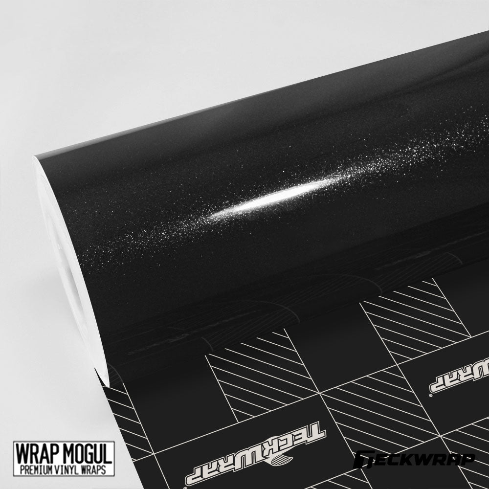 Teckwrap Gloss Glitter And Diamond Ebony Sparkle Vinyl Wrap | Ck202-HD