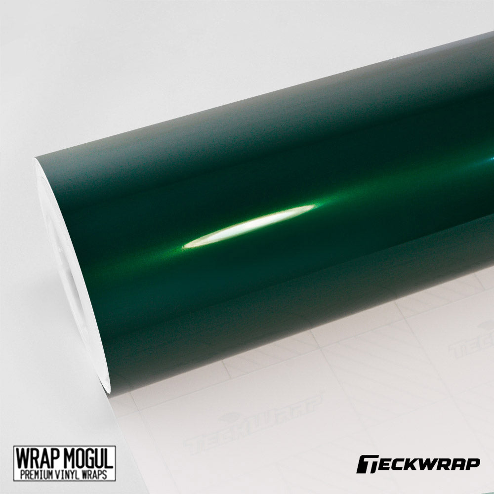 Teckwrap Gloss Aluminum Hunter Green Vinyl  Wrap | GAL29