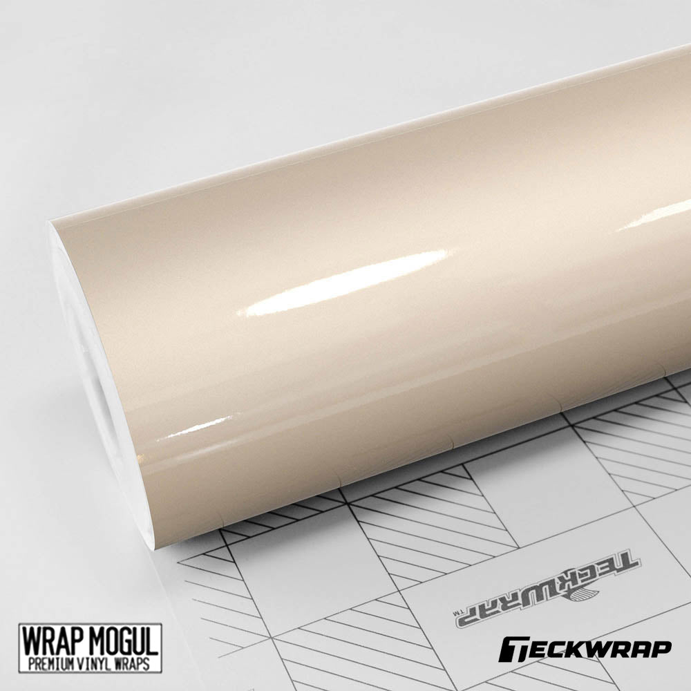 Teckwrap High Gloss Ivory Cream Vinyl  Wrap | CG26