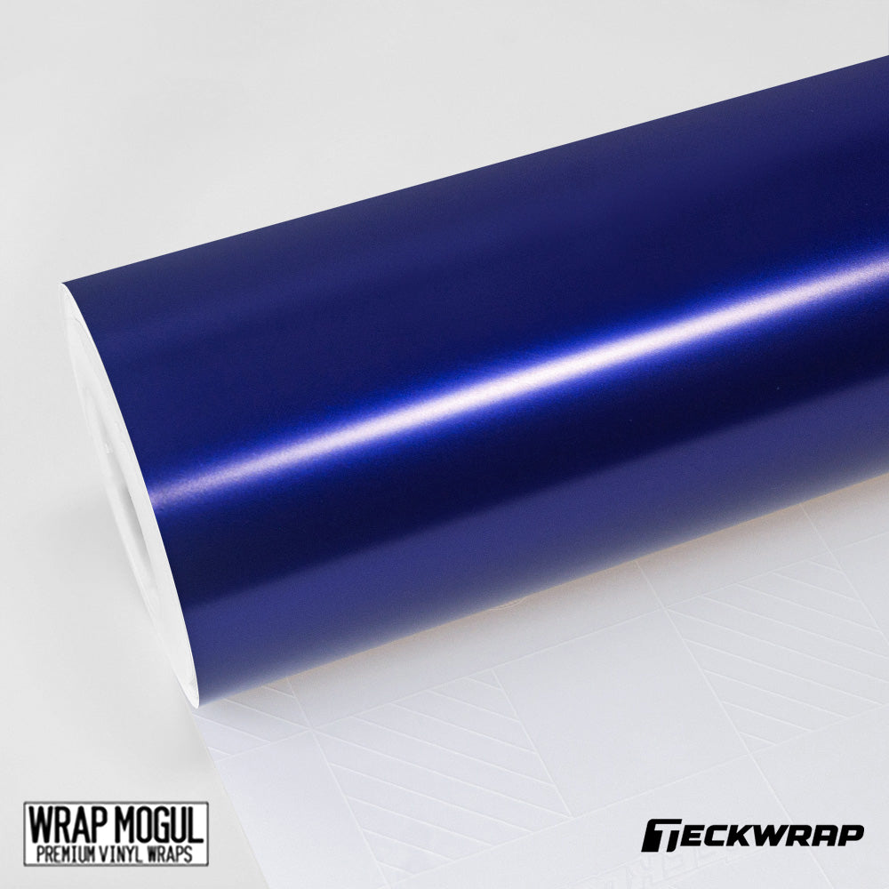Teckwrap Matte Chrome Lapis Blue Vinyl Wrap | VCH420