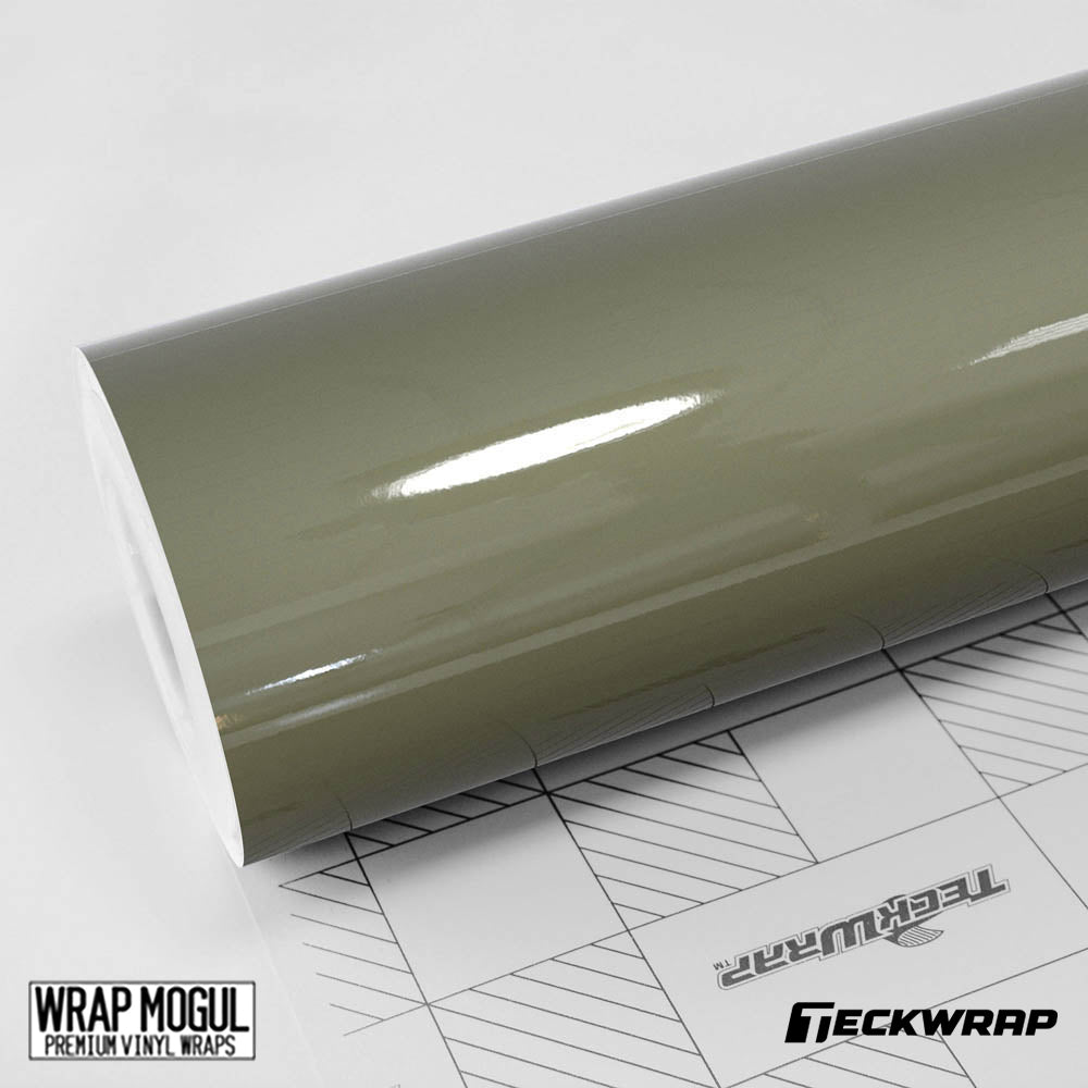Teckwrap High Gloss Mossy Green Vinyl Wrap | CG23
