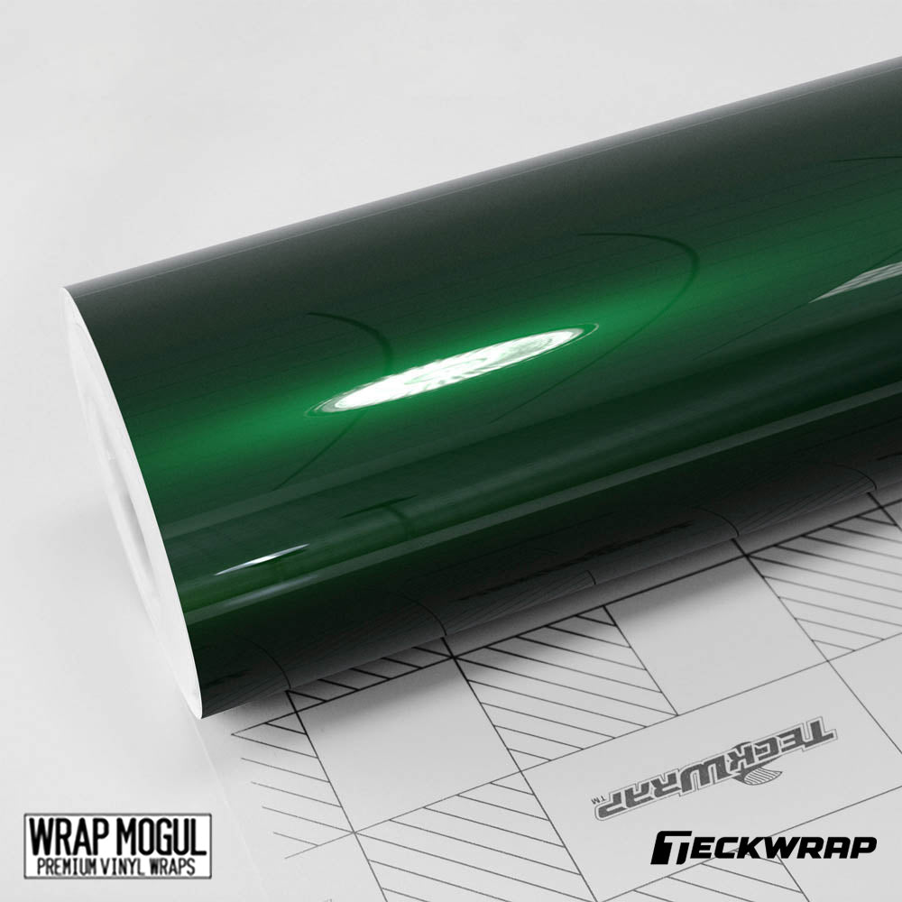 Teckwrap Gloss Aluminum New Hunter Green Vinyl  Wrap | GAL29