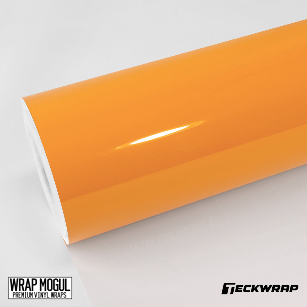 Teckwrap Super Gloss Papaya Orange Vinyl Wrap | CG54