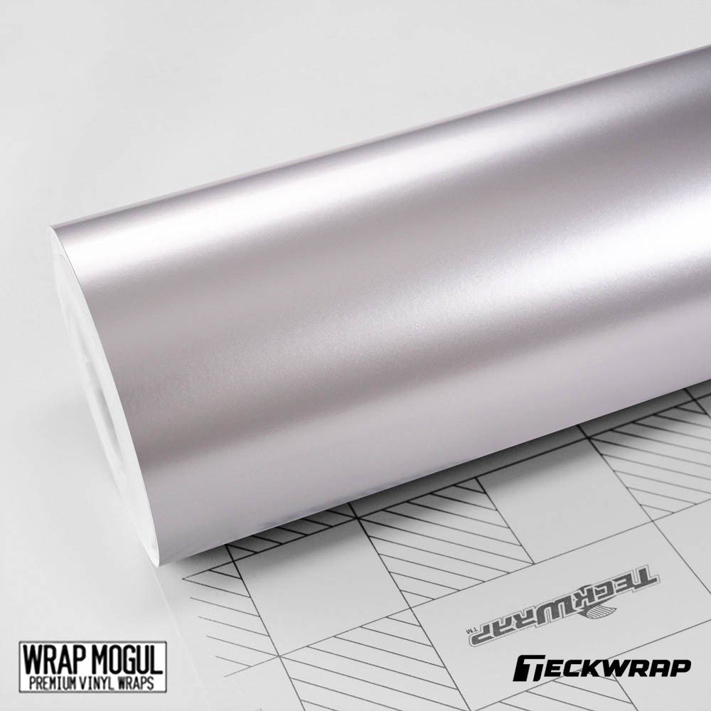 Teckwrap Matte Chrome Super Silver Sage Vinyl Wrap | VCH411