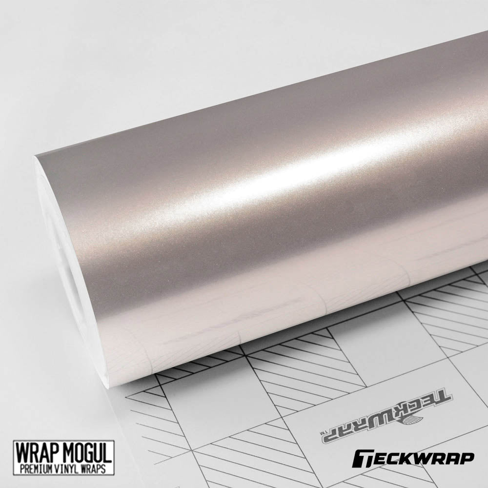 Teckwrap Gloss Aluminum Super Silver Mist Vinyl Wrap | GAL11