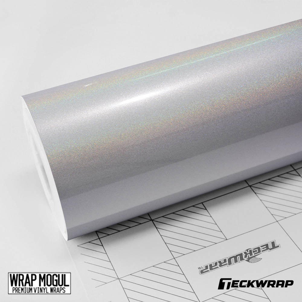 Teckwrap Super Glitter White Firework Vinyl Wrap | RCH03