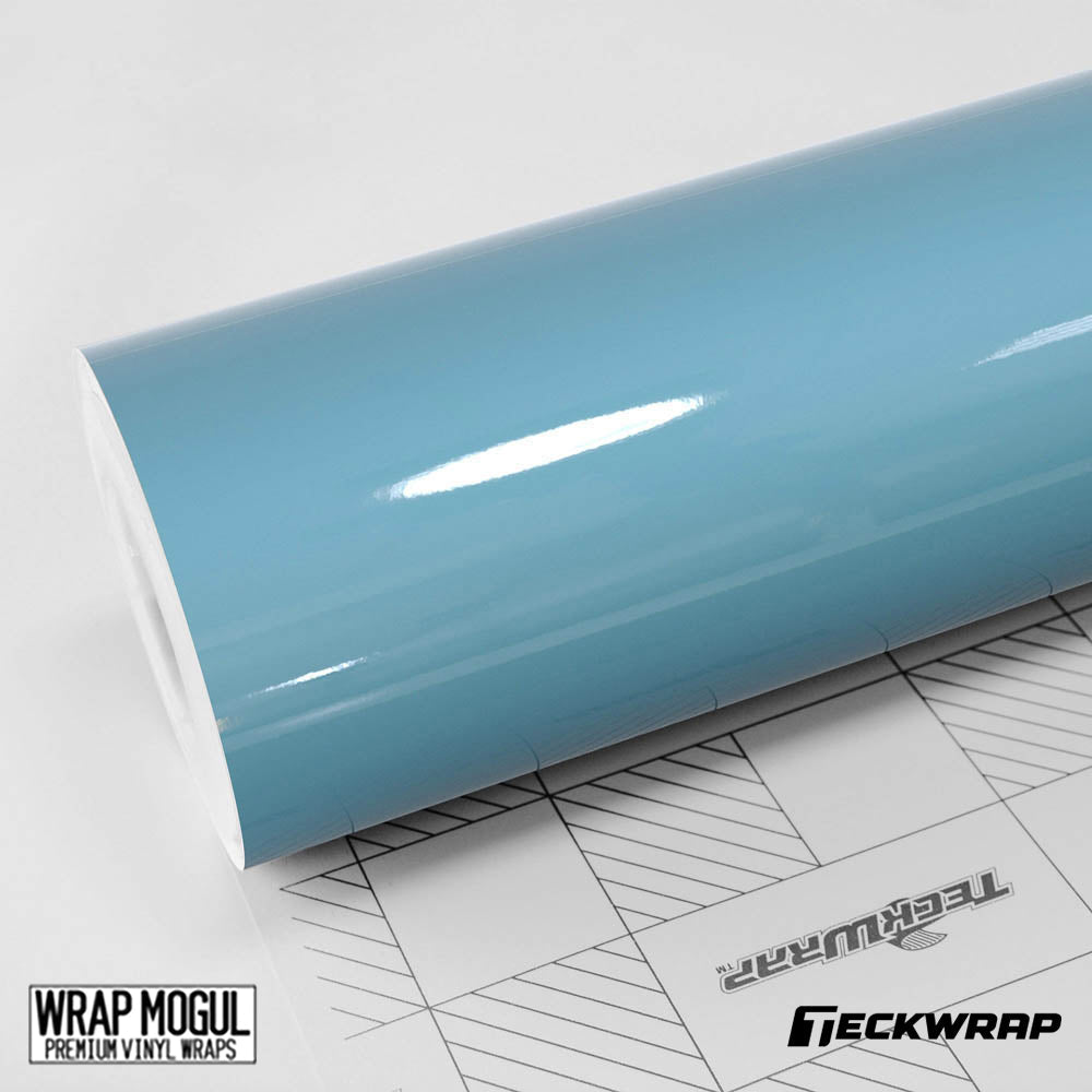 Teckwrap High Gloss Yacht Blue Vinyl Wrap | CG28