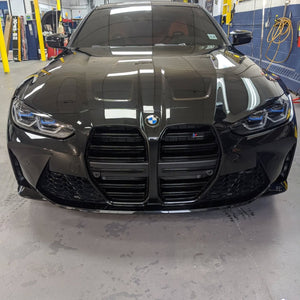 BMW M6 Competition with full front paint protection film (PPF) and ceramic coating by Wrap Mogul