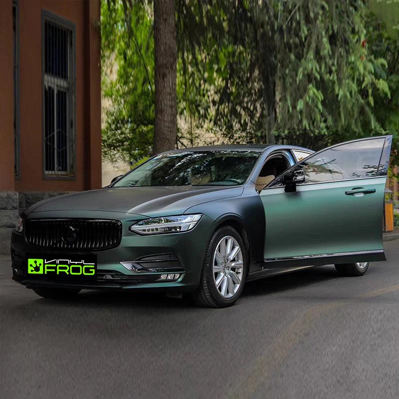 Vinyl Frog  Matte Metallic Hunter Green Vinyl Wrap | MP23_PET