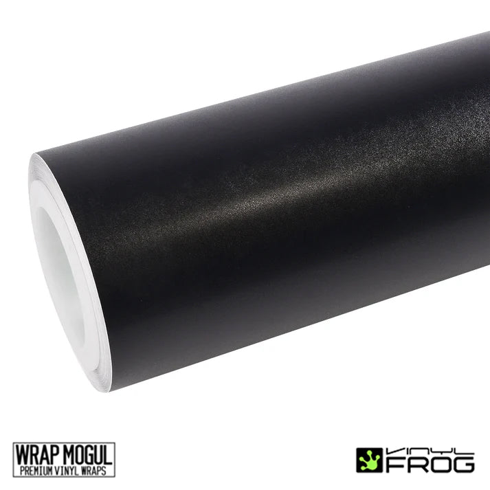 Vinyl Frog Satin Black Vinyl Wrap | MPO2