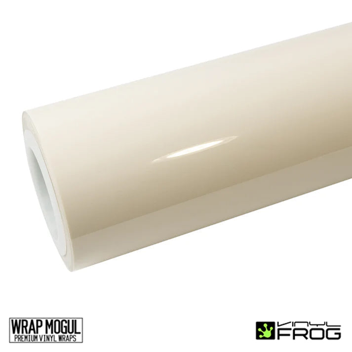 Vinyl Frog High Glossy Simply White Vinyl Wrap | SGP57_PET