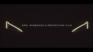 XPEL windshield protection film marketing diagram