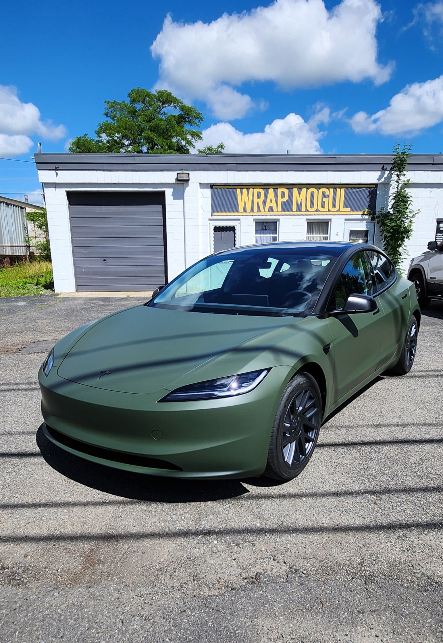 Rustic Wrapped Tesla Tesla Special – Wrap Mogul Premium Vinyl Wraps