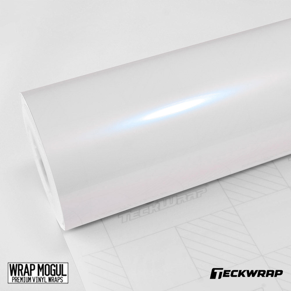 Teckwrap White Chameleons Light Blue Pearl Vinyl Wrap | CK524