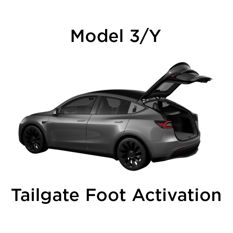 Tesla Model 3/Y Tailgate Foot Activation