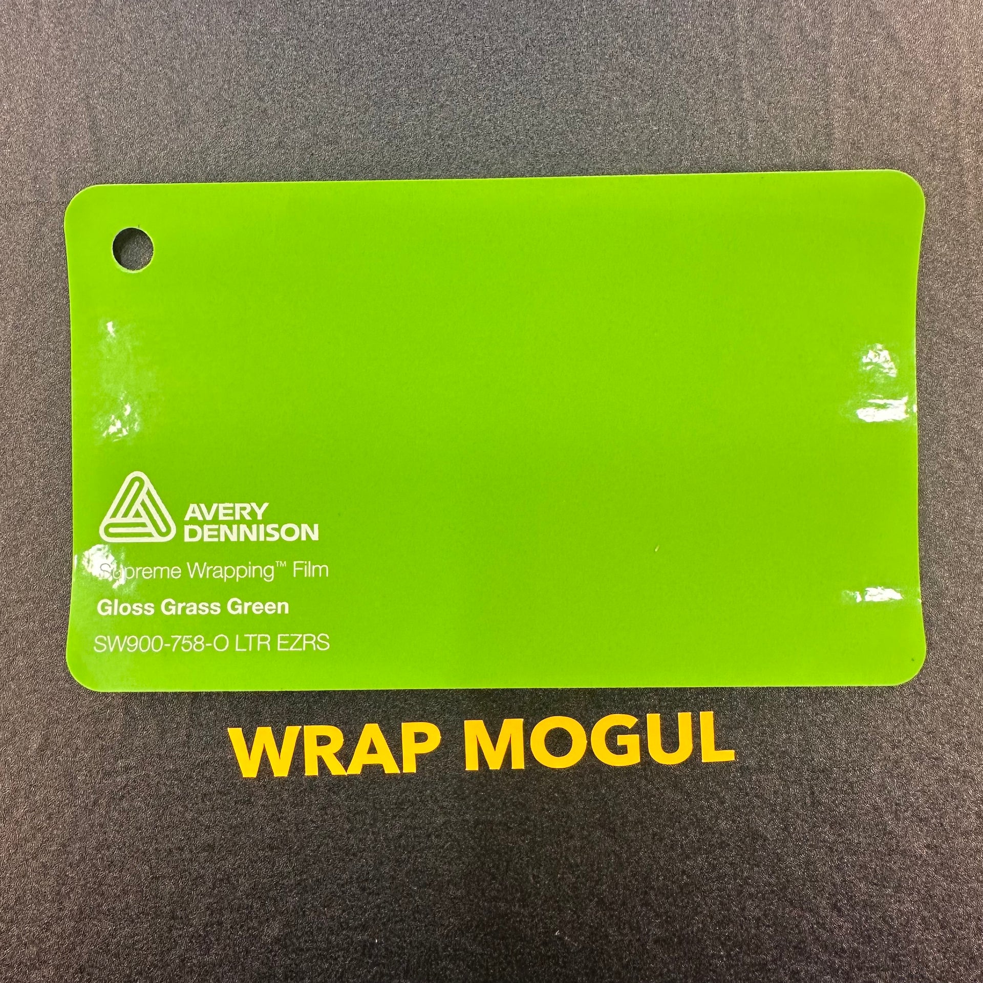Avery Dennison SW900 Gloss Grass Green Vinyl Wrap | SW900-758-O