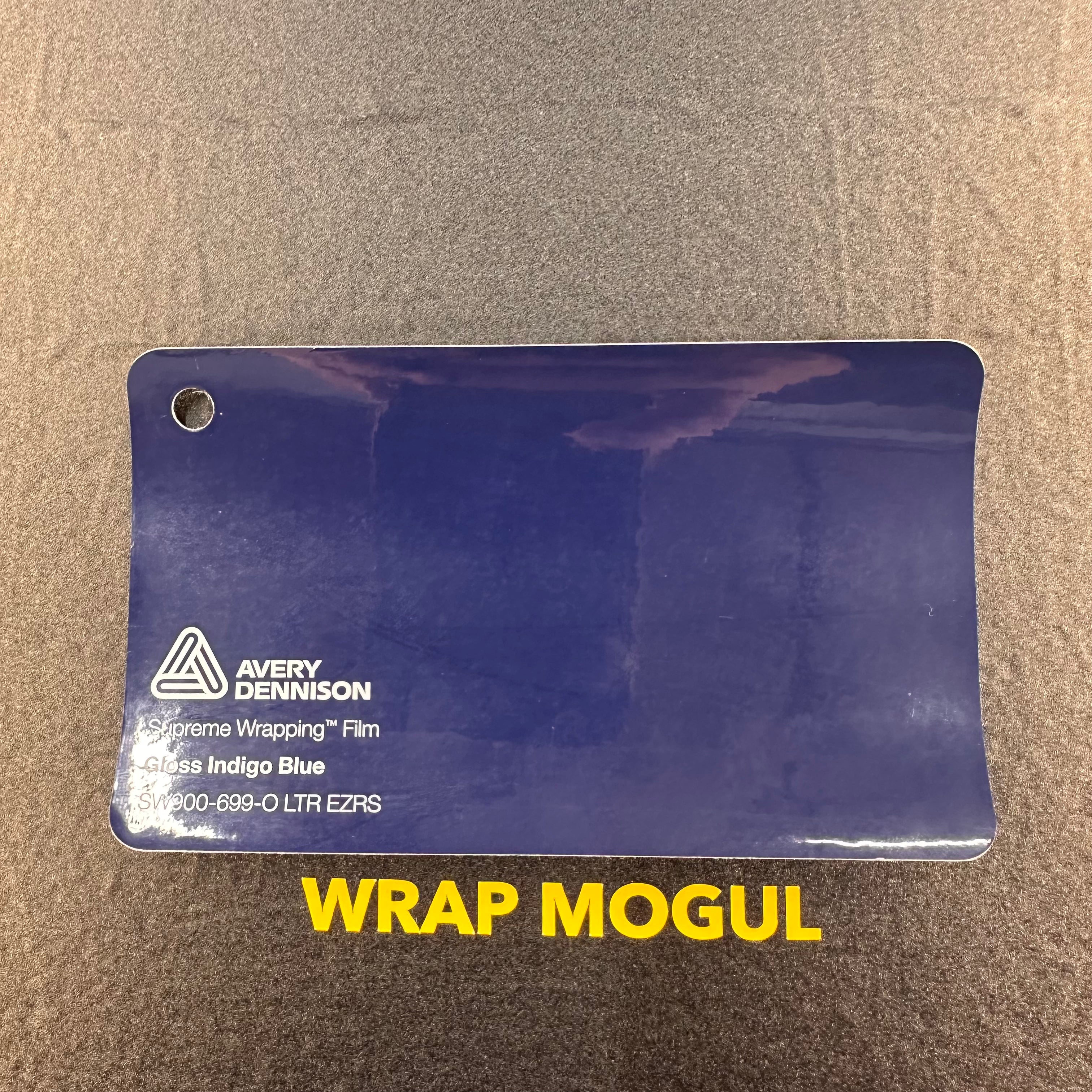 Avery Dennison SW900 Gloss Intense Blue Vinyl Wrap | SW900-667-O