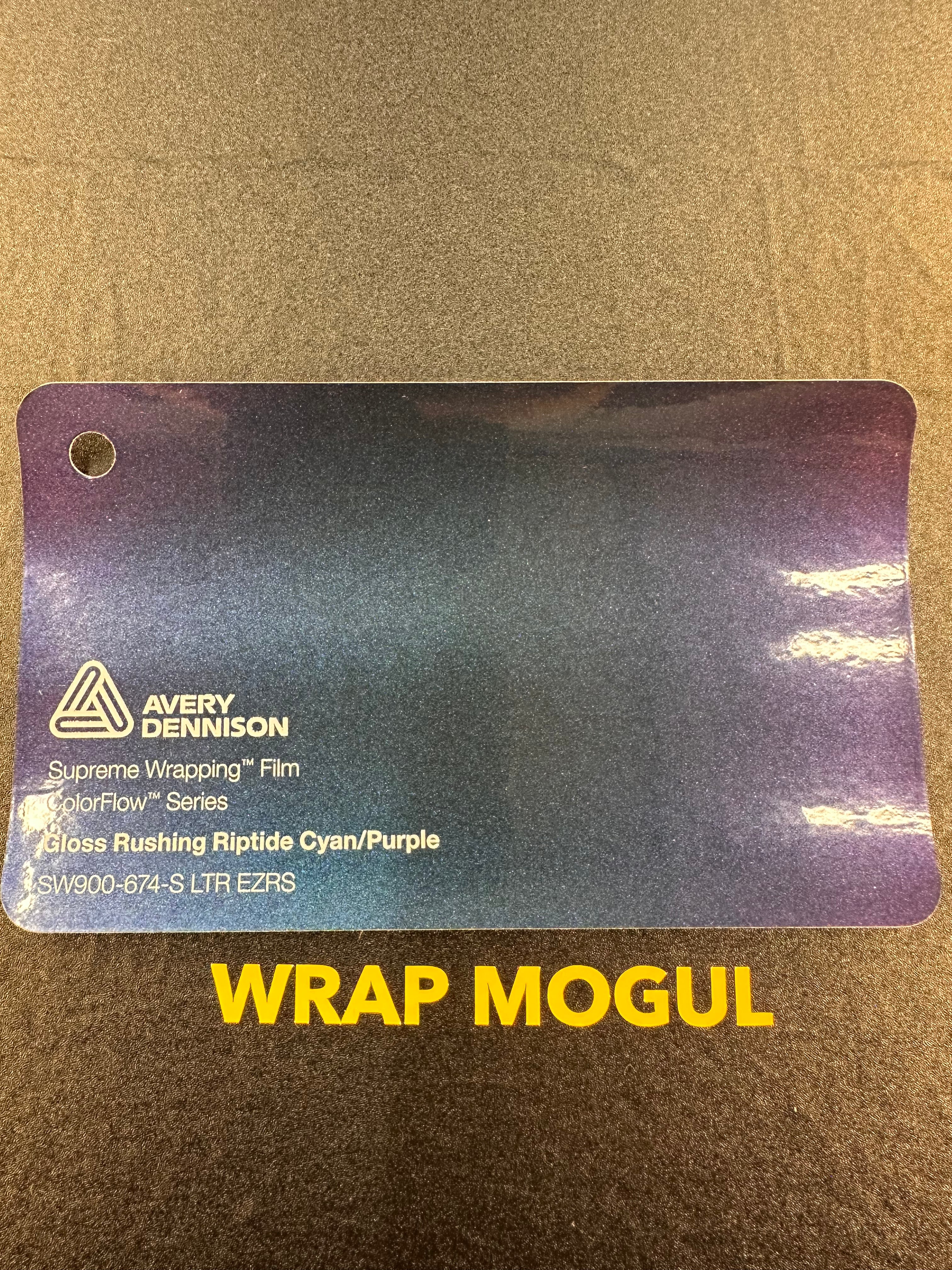 Avery Dennison SW900 Gloss Rushing Riptide Vinyl Wrap | SW900-674-S