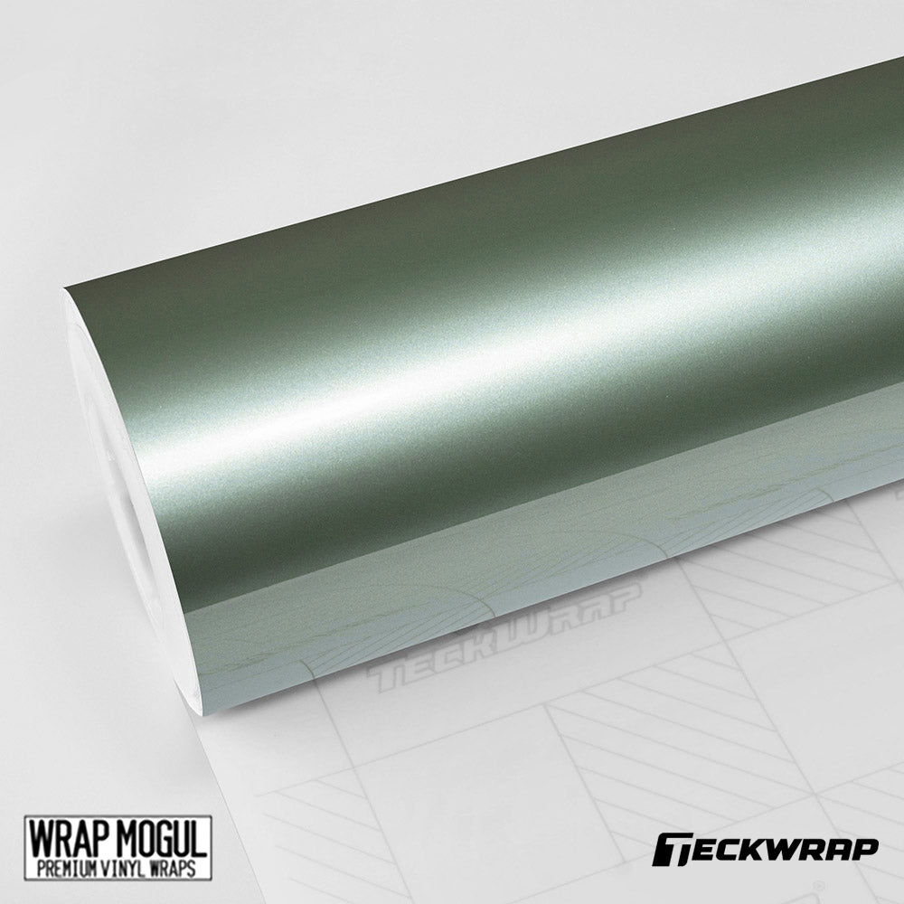 Teckwrap Gloss Metalic Antique Green Vinyl Wrap | HM16