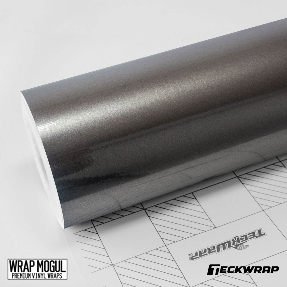 Teckwrap Gloss Metalic Ash Grey Vinyl Wrap | RB13