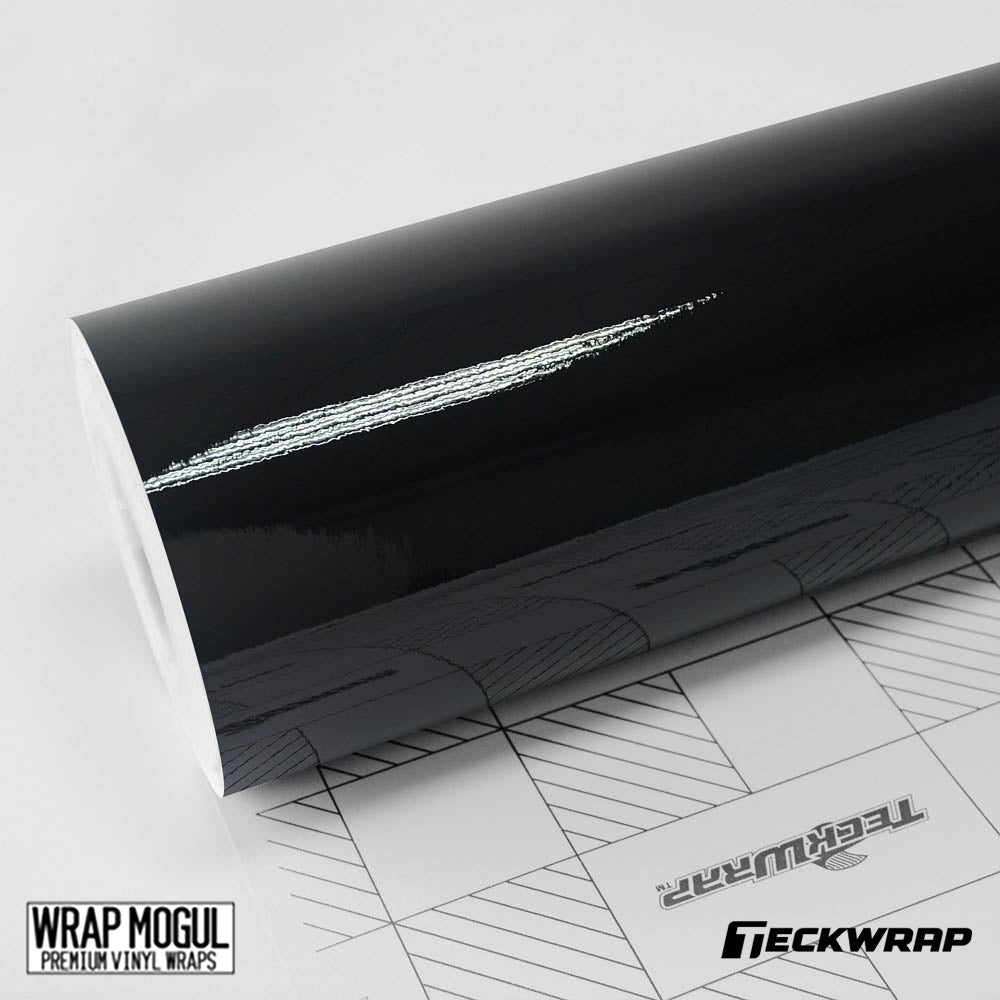 Teckwrap High Gloss Black Vinyl  Wrap | CG01