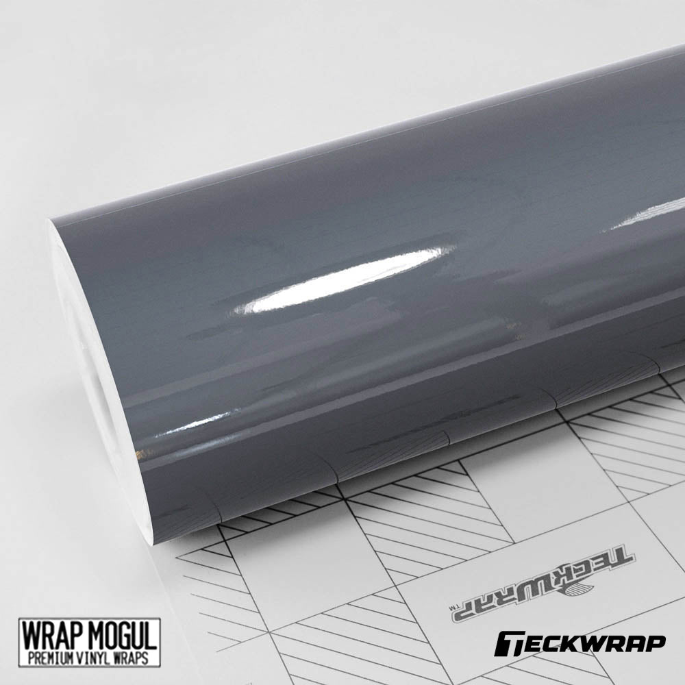 Teckwrap High Gloss Battleship Grey Vinyl  Wrap | CG20