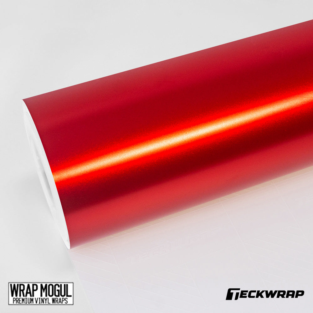 Teckwrap Matte Chrome Carmine Red Vinyl  Wrap | VCH417